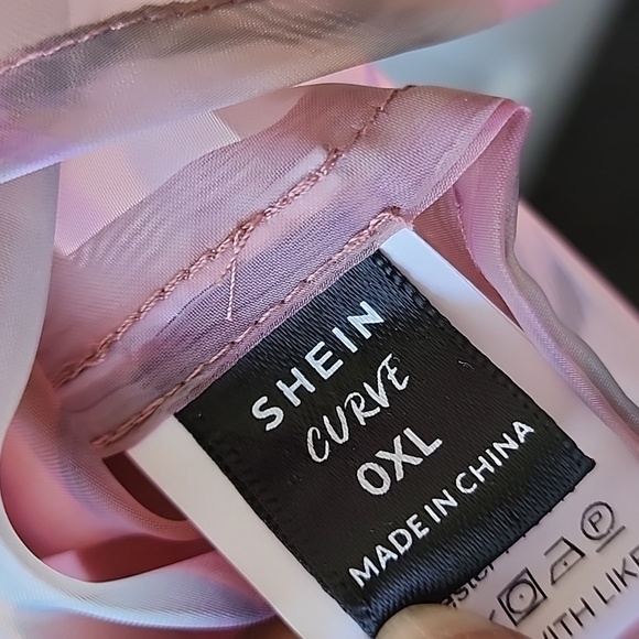 Shein women's sheer blouse - Picture 4 of 6